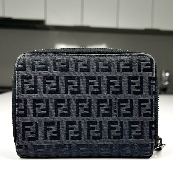 Fendi Handbags - Fendi Canvas Bifold Wallet